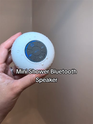 A mini portable Bluetooth Speaker to listen to music or take a phone call all in the shower! This is the coolest gift for under $10   free shipping!! #christmas #blackfriday #christmasgiftideas #bluetoothspeaker #fyp @Tetac