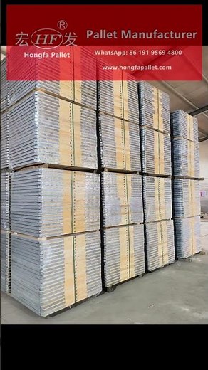Hongfa Wooden Pallet Factory Tour Professional Brick Machine Wood Pallet Manufacturing Process