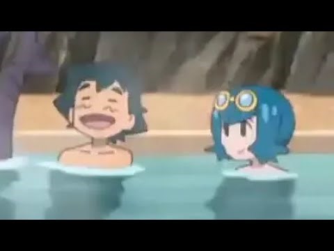Pokémon - Hot Springs Scene