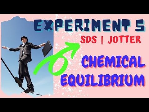 CHEMISTRY SDS (SK015) - JOTTER - Experiment 5: Chemical Equilibrium