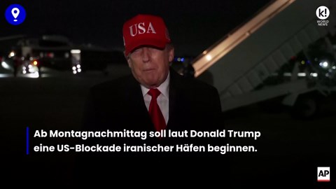 US-Blockade in der Straße von Hormus – Iran droht mit Angriffen auf Häfen
