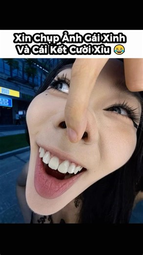 Xin chụp ảnh gái xinh và cái kết cười xỉu #funny #funnyvideo #youtubeshorts #hailuoc #shorts