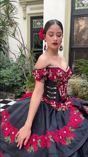 Hermoso vestido charro de xv años by Ragazza Fashion