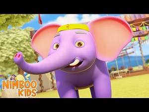एक मोटा हाथी, Ek Mota Hathi, Hindi Nursery Rhyme and Kids Song