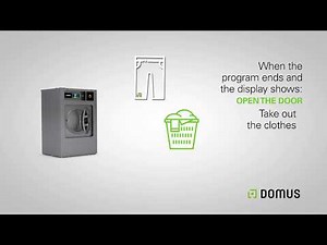 How do washers work? Washing instructions for Domus equipment. | domuslaundry.com