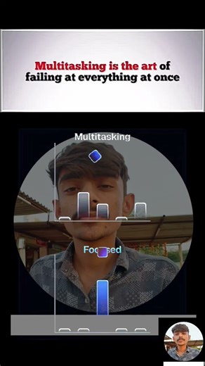 Multitasking leads to failure. #motivation #mindset#selfimprovement