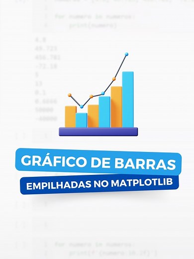 Gráfico de Barras Empilhadas no Matplotlib