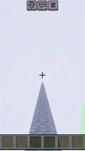 Highest limit of minecraft 320 clutch from sky #minecraft #shorts #tranding