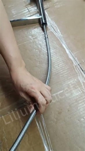 How to Install the Inner Tubes of Liliumfaucet 3-Way Mixer Tap with Pull-Out Function