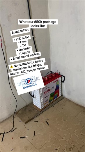 Portable Solar System for Home and Office Use