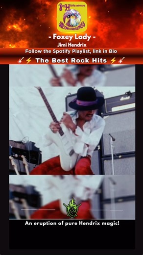 Guitar Pioneer on Instagram: "Hendrix in full force! Jimi Hendrix playing ‘Foxey Lady’ live at the Miami Pop Festival, Gulfstream Park, Hallandale, Florida, on May 18, 1968. Trivia: “Foxy Lady” was recorded on December 13, 1966, at CBS Studios in London. The song is notable for its use of the dominant seventh sharp ninth chord, often referred to as the “Hendrix chord.” While the exact muse is debated, some sources suggest Heather Taylor, who later married Roger Daltrey of The Who, as the inspira