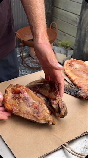 Matt Watson on Instagram: "Here’s how to eat a fish head. It’s not a stunt, it truly is the best meat on a fish. Eat the whole fish and take less fish."