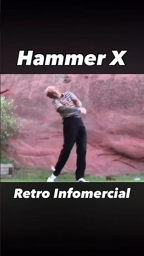 Hammer X Driver Retro Commercial #golfequipment #golf #golfclubs