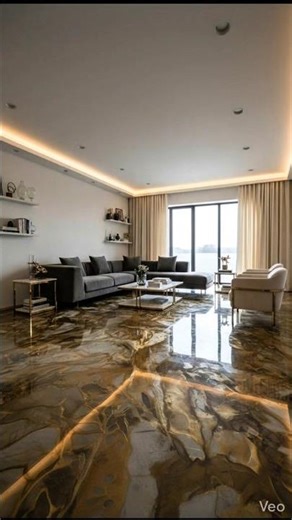 #epoxy design WITHDRAWING ROOM #resinart #transformation #tranding