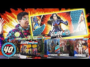 GI JOE 40th Anniversary Mystery Figures Unboxing - Exclusive Hasbro