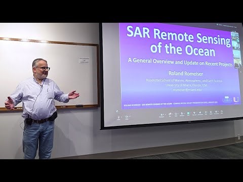 Roland Romeiser, Rosenstiel: SAR Remote Sensing