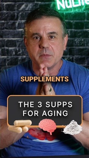 3 BEST Anti-aging Supplements of ALL TIME! #AntiAging #Supplements