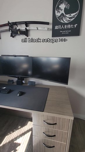 Stylish Anime PC Wallpaper for Black Setup