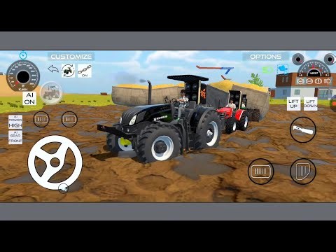 Holland T7 or Arjun 755d🤯🤯💯🚀🚀 #indianvehiclesimulator3dgame #gaming #games #tractorgame