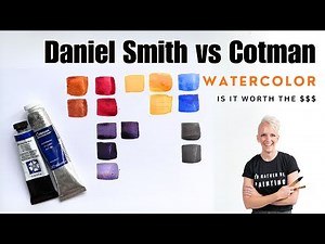 Daniel Smith vs. Cotman Watercolor | Big Price, Big Difference??