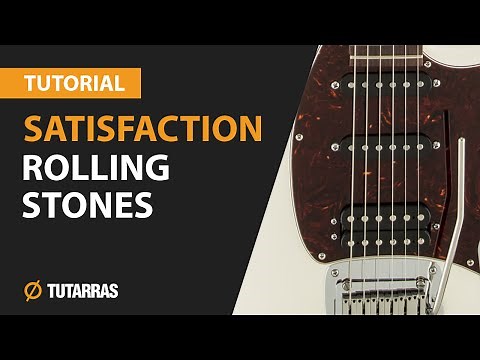 How to play SATISFACTION - THE ROLLING STONES - Electric Guitar GUITAR LESSON