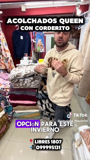 Acolchados Queen con corderito MEGA ABRIGADOS! #uruguay #barriodelosjudios #parati #paratiii #paratiiiii