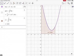 Integralrechnung mit Geogebra