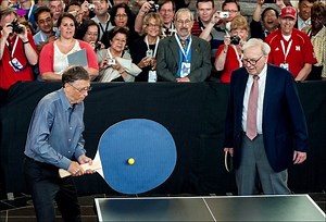 Bill Gates' Giant Ping Pong Paddle