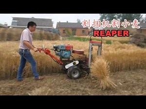 reaper binder for rice