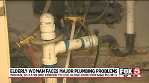 43K views · 865 reactions | The Nevada State Contractors Board revoked a Las Vegas plumbing contractor’s license after an 88-year-old woman was forced to live in a converted garage because her home was “left in shambles for months.” DETAILS: https://bit.ly/3uewLxV | FOX5 Las Vegas | Facebook