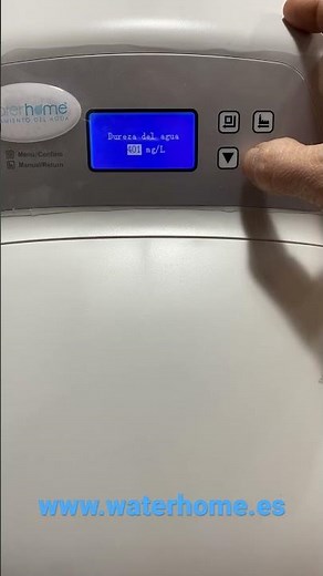 Como programar un descalcificador Waterhome RH con válvula F69