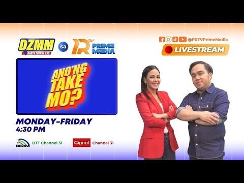 ANO'NG TAKE MO? | JANUARY 06, 2026 | DZMM sa PRTV Prime Media