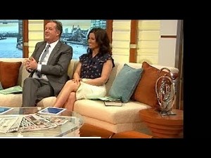 Susanna Reid Deliberately Opens Up Split White Dress To Show Sexy Legs. 6th Sept HD Edits