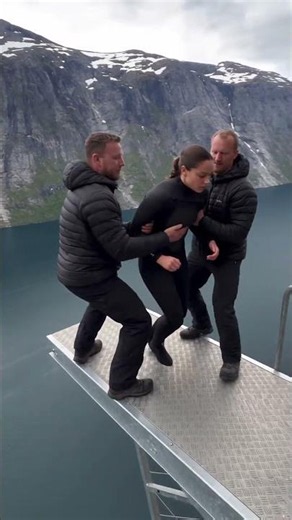 🤯 She Jumped Off a Massive Cliff Into the Deepest Water! 😱💦