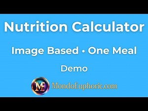 Nutrition Calculator and Recipe Nutrition Analyzer - Demo Video