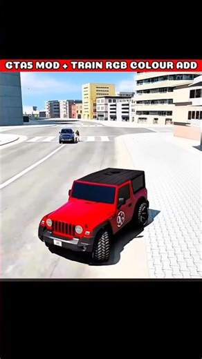 Finally Indian Theft Auto Simulator Gta5 Mod+Train RGB Colour Add🤯#gta #shorts