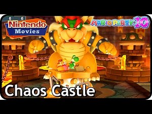 Mario Party 10 - Bowser Party - Chaos Castle (5 Players, Bowser VS Yoshi, Rosalina, Peach and Daisy)