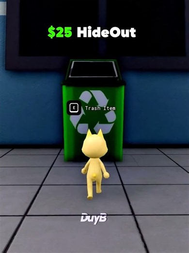 $9 Vs $999 Anomaly HideOut 😂 #roblox #animalhospital #usa #duyb