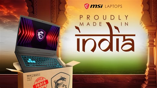 MSI Expands ‘Make in India’ With Katana and Crosshair RTX 50 Laptops | 91mobiles.com