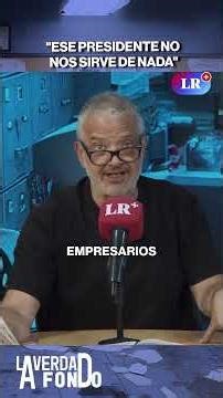 "JOSÉ JERÍ IS OF NO USE TO US" | THE TRUTH IN DEPTH WITH PEDRO SALINAS #shorts