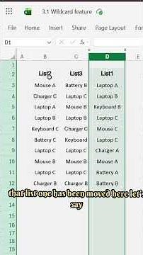 Smart Drag & Move Columns in Excel ⚡ Instantly Reorder Data | Excel Trick #shorts