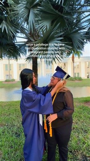 Thais on Instagram: "todos mis logros no solo son míos, también son tuyos 🤍 shoutout to all the immigrant parents that make opportunities like this possible
