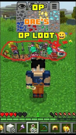 Minecraft But Ores Are OP! (Overpowered Ores Mod)