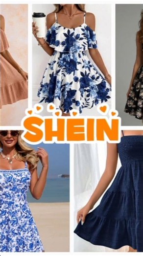 5⃣ magnifique robe 👗 pour été #shein #fashion #dress #haulshein