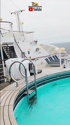 Outdoor Heated Pools On Alaska Cruise