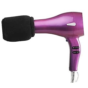 Sponge Hair Dryer Diffuser for Curly Hair Anti-scalding Dryer Cover Blow Dryer Diffuser Black Hair Drying Accessory for Styling and Volume