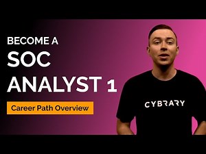 SOC Analyst 1: Getting Started | Career Path Overview | Cybrary