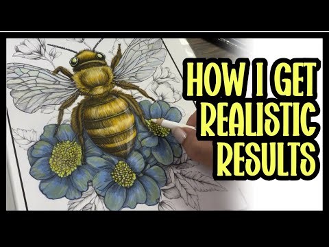 How I Color GREYSCALE | Flowers & Leaves (PT 3) #coloringtutorial