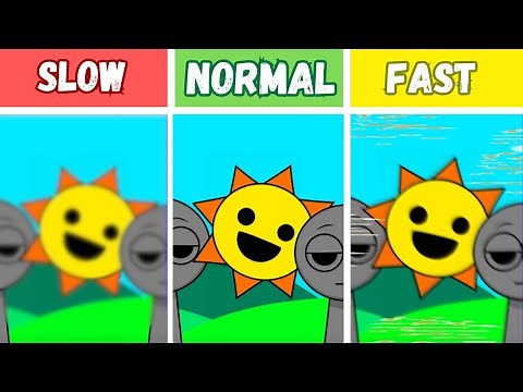 Incredibox Sprunki(SLOW & NORMAL & FAST version) - "They are not real."