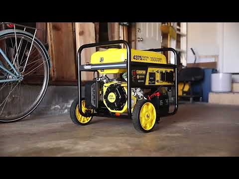 Champion 3500-W RV Ready Portable Generator, Wireless Remote Start and CO Shield® (Overview 201181)